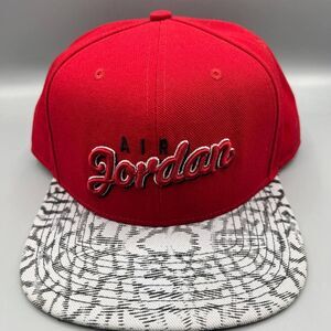 Air Jordan Hat Men Red Black Cement Elephant‎ Jumpman Snap Back Cap